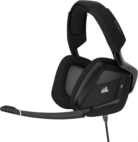 Corsair Void RGB Elite USB Premium Gaming Headset w/7.1 Surround Sound, Carbon