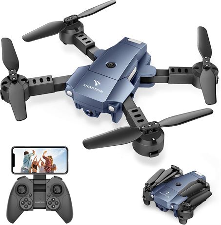 SNAPTAIN A10 Mini Foldable Drone with 720P HD Camera, MISSING BATTERY