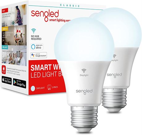 Sengled Smart Light Bulbs, WiFi Light Bulb