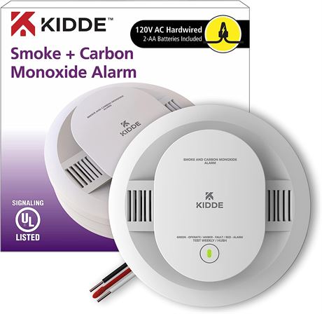 Kidde Hardwired Smoke & Carbon Monoxide Detector