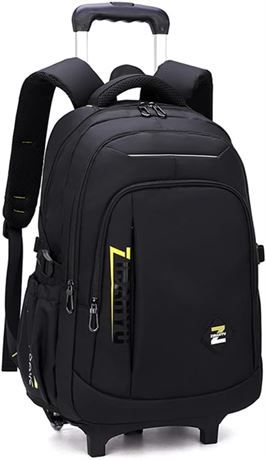 Ziranyu Trolley Backpack for Middle School/Teens