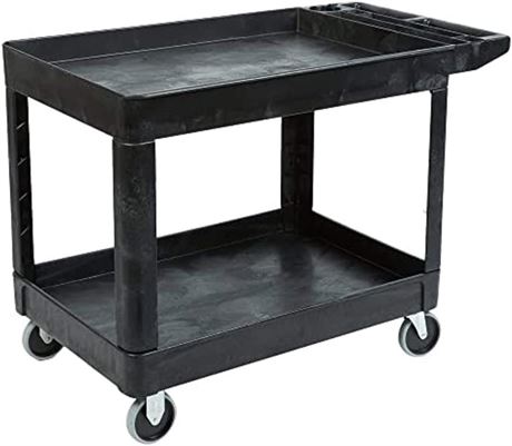 Rubbermaid Commercial Products 2-Shelf Utility/Service Cart