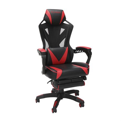 RESPAWN 210 Mesh Back Racing Style Gaming Chair, Red