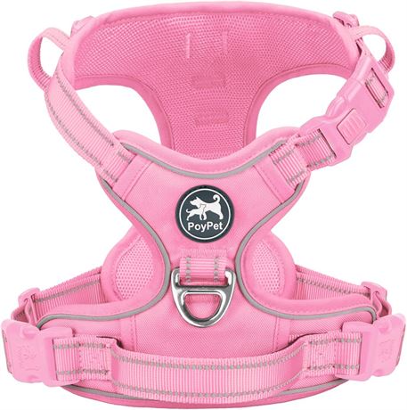 PoyPet No Pull Dog Harness, No Choke Reflective Dog Vest