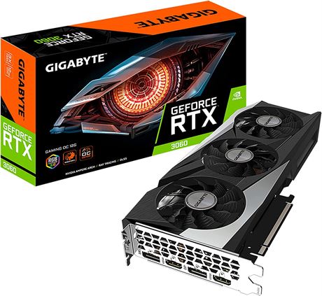 GIGABYTE GeForce RTX 3060 Gaming OC 12G (REV2.0) Graphics Card