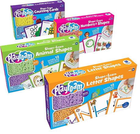 Educational Insights Playfoam Shape & Learn 4-Pack