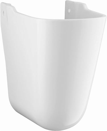 KOHLER K-2057-0 Pinoir Bathroom Sink Shroud, White