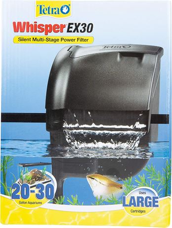 Tetra Whisper EX 30 Filter For 20-30 Gallon aquariums