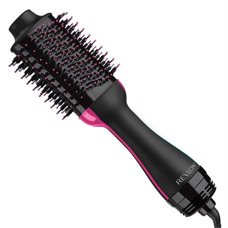 REVLON One-Step Volumizer Enhanced 1.0 Hair Dryer and Hot Air Brush, Black