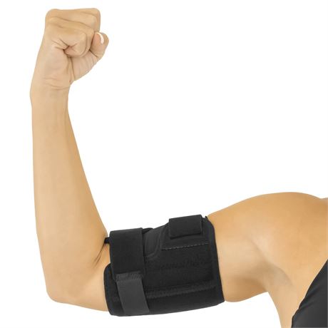 Vive Bicep Brace Compression Sleeve, Large, Black