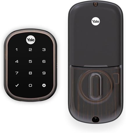 Yale Assure Key-Free Touchscreen Deadbolt, Oil Rubbed Bronze