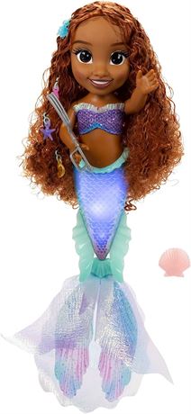 Disney The Little Mermaid Ariel Doll with Hair Charms