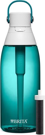 Brita Insulated Filtered Water Bottle with Straw - 36oz - Sea Glass