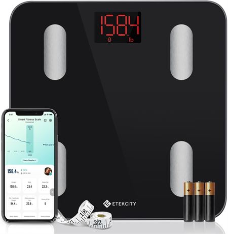 Etekcity Scales for Body Weight, Bathroom Digital Weight Scale