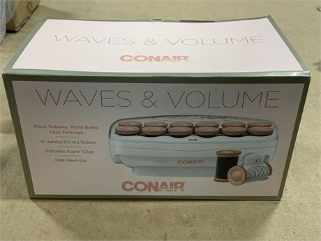 Conair Ceramic 1 1/2-inch Hot Rollers, Create Big Bouncy Curls