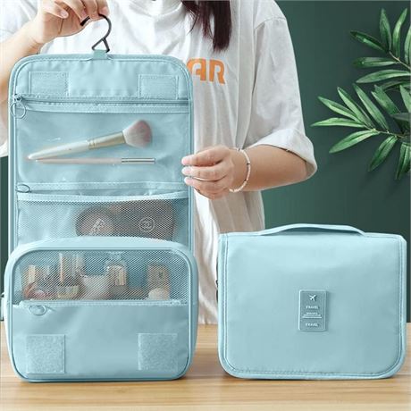 SRVR Toiletry Bag, Light Blue