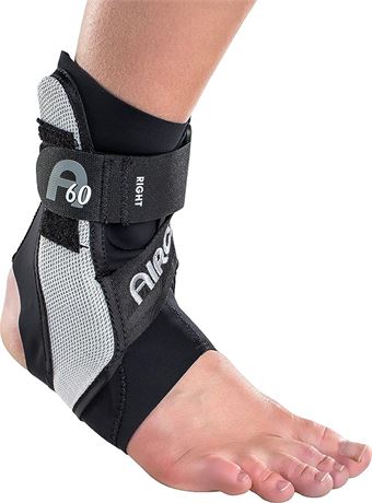 Aircast A60 Ankle Support Brace, Right Foot, Medium(Men's 7.5-11.5/Women's 9-13)