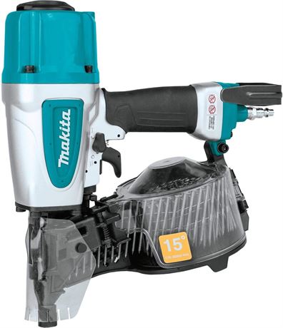 Makita AN613 Pneumatic 15� 2-1/2" Siding Coil Nailer