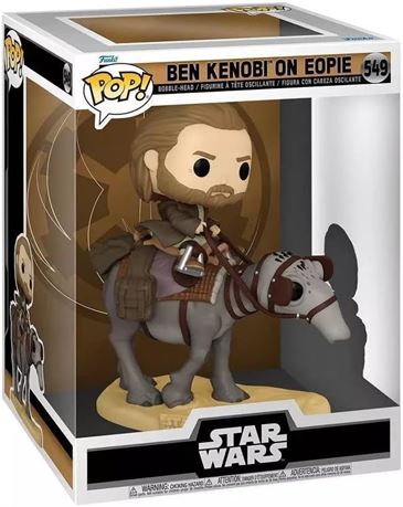 Funko Pop! Deluxe: Star Wars - Ben Kenobi on Eopie, Multicolor, 64554