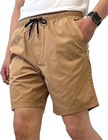 Southpole Men's Quick-Dry Water Resistant Nylon Shorts Inseam 7