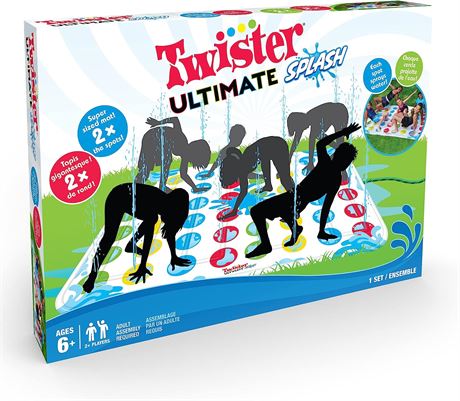 Hasbro Twister Ultimate Splash � Giant Outdoor Inflatable Water Twister Game