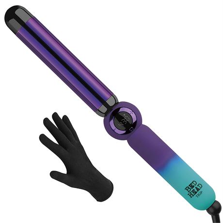 Bed Head Rough Volume Digital Hair Curling Wand, 1-1/4 in