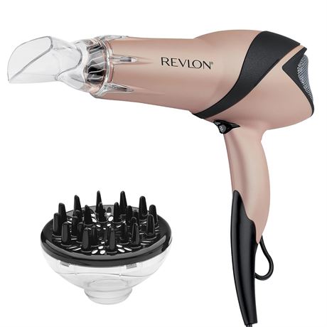 Revlon Infrared Hair Dryer - 1875 Watts - Rose Gold