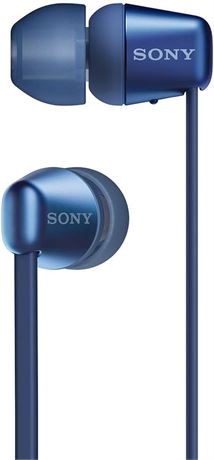 Sony WI-C310 Wireless in-Ear Headset/Headphones with Mic for Phone Call, Blue