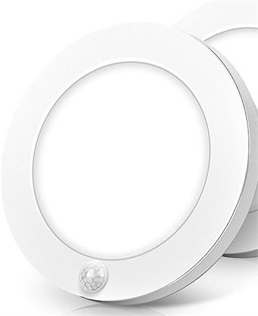 Brightever 7.5-Inch Motion Sensor LED Light, White