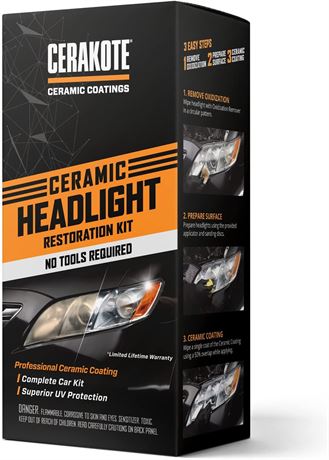 CERAKOTE� Ceramic Headlight Restoration Kit