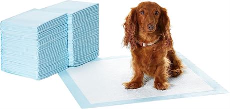 Amazon Basics Dog and Puppy Pee Pads with Leak-Proof Quick-Dry