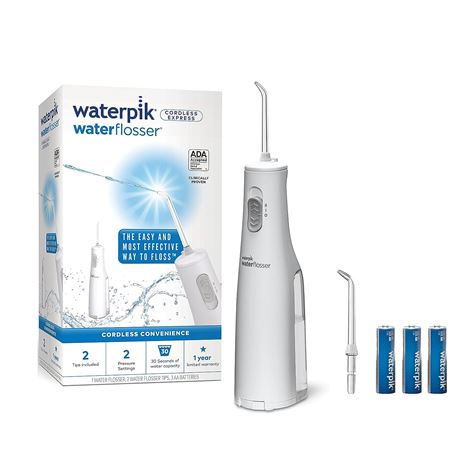 Waterpik Cordless Water Flosser, Battery Operated & Portable