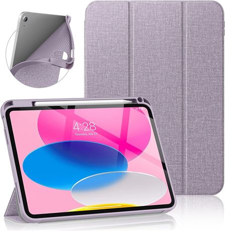 Soke iPad 10th Generation Case (10.9-inch), Violet