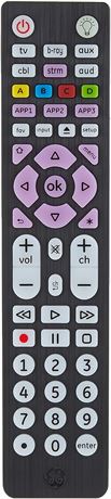 GE 6-Device Backlit Universal Remote Control