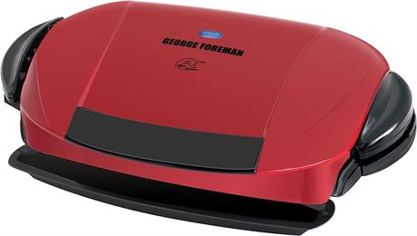 George Foreman 5-Serving Removable Plate Electric Indoor Grill