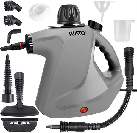 Kiato Handheld Steam Cleaner, 10 in 1 Hand Held Steamer