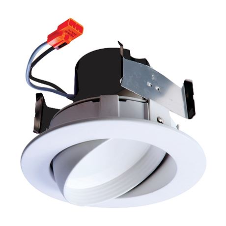 Halo RA406930NFLWH Retrofit Adjustable LED Module, 4"