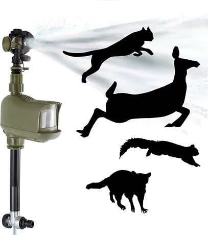 Havahart 5277 Critter Ridder Motion Activated Animal Repellent and Sprinkler