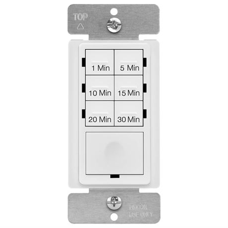 Enerlites Preset In-Wall Countdown Timer Switch