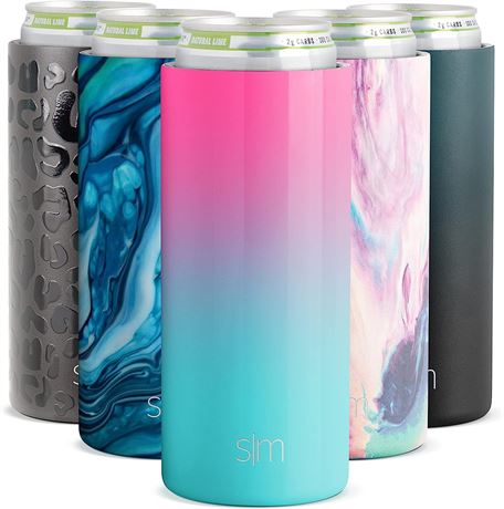 Simple Modern Skinny Can Cooler - Slim 12 oz - Sorbet