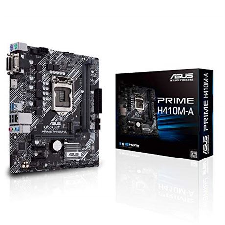 ASUS Prime H410M-A/CSM LGA1200 Micro-ATX Commercial Motherboard