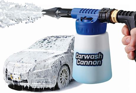 Ontel Carwash Cannon Foam Blaster Nozzle Gun