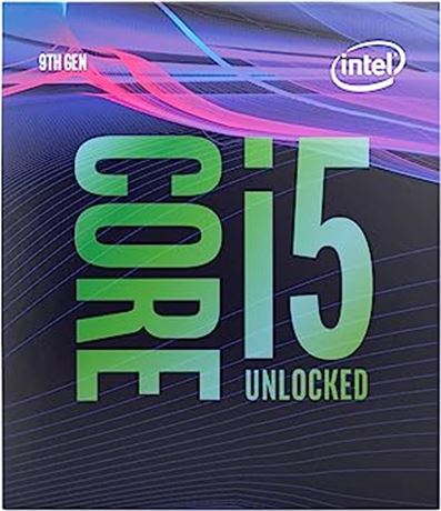 Intel Core i5-9600K Desktop Processor 4.6 GHz Turbo unlocked LGA1151