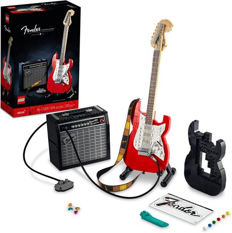 LEGO Ideas Fender Stratocaster 21329 DIY Guitar Model