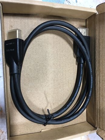 3ft HDMI Cable, Black