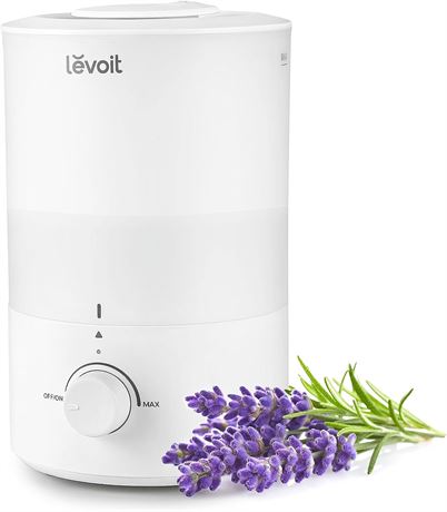 LEVOIT Humidifiers for Bedroom - 3L Tank - White