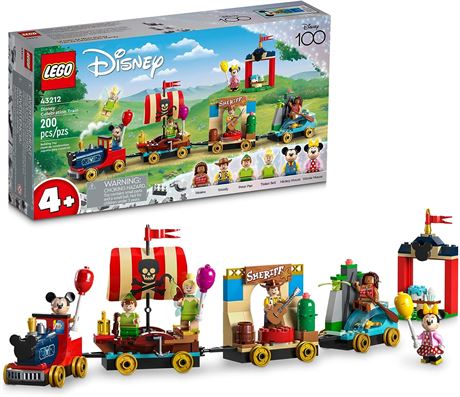 LEGO Disney 100 Celebration Train 43212 Building Toy