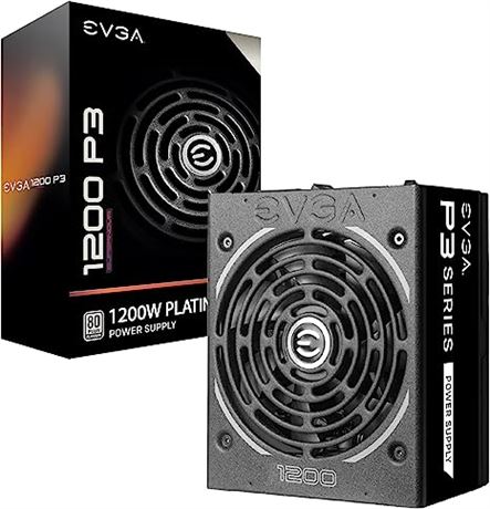 EVGA Supernova 1200 P3, 80 Plus Platinum 1200W, Fully Modular