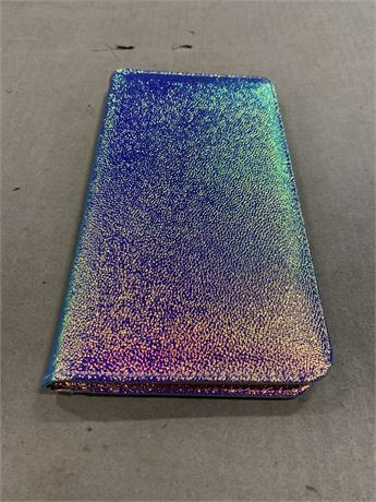 Oversized Womans Wallet Shiny Multi Color