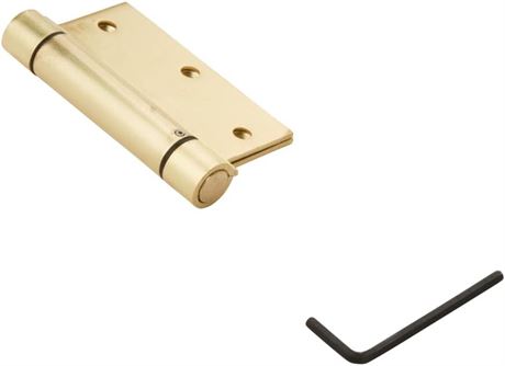 National Hardware N184-556 V520 Spring Hinge in Brass,3-1/2 Inch